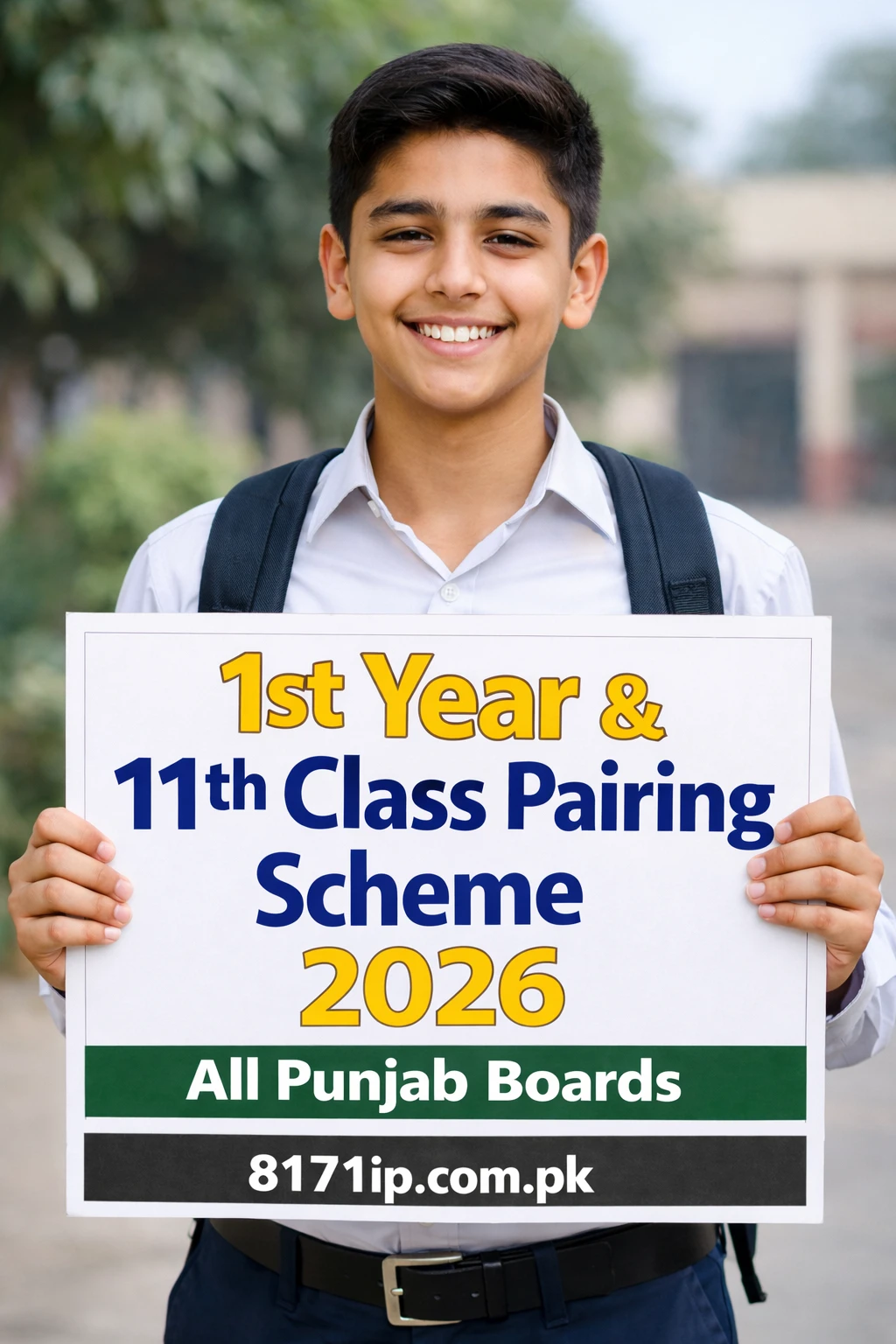 1st Year & 11th Class Pairing Scheme 2026